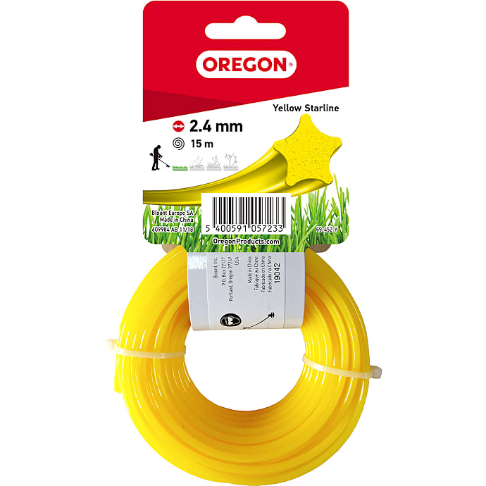 Oregon Trimmersnøre stjerne 2,4 mm
