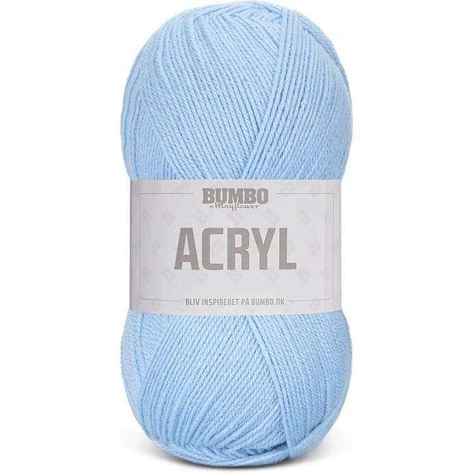BUMBO Akrylgarn Lysblå 057