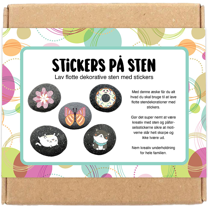 Transfer Stickers sæt til stendekoration