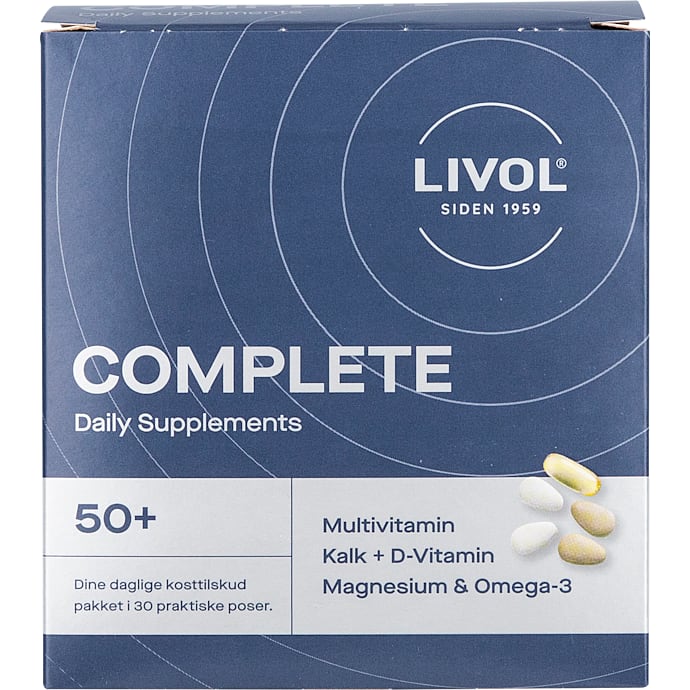 Multivitamin til voksne 50+