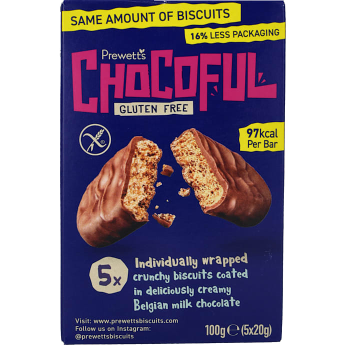 Kiks m. chokoladeovertræk glutenfri