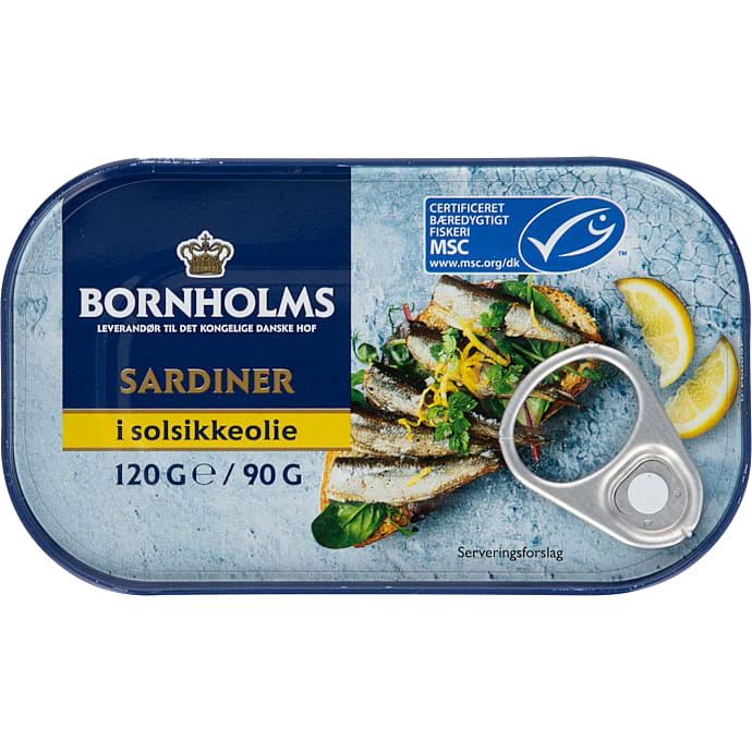 Sardiner i solsikkeolie