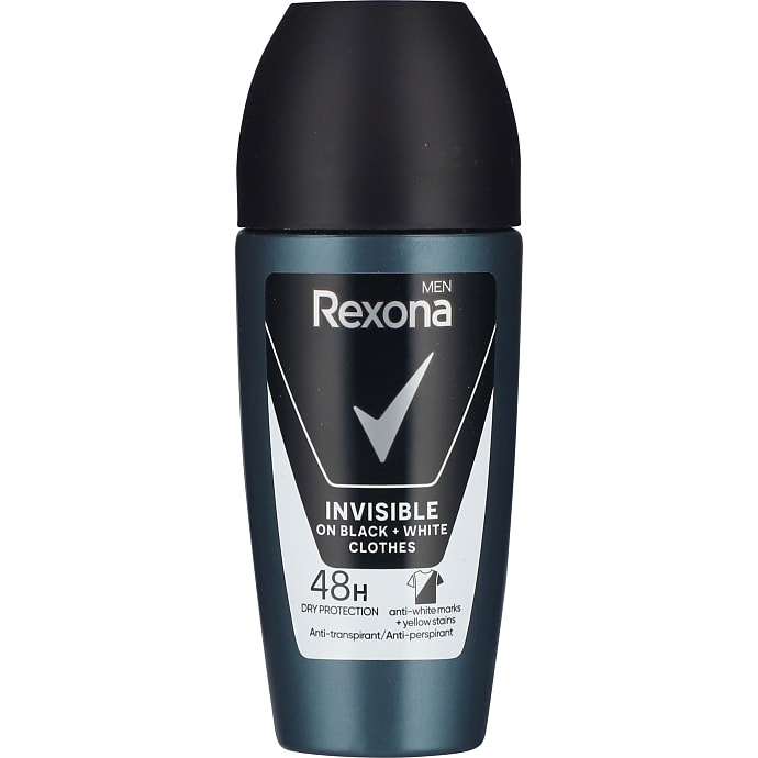 Rexona Invs Black&White roll-on deodorant