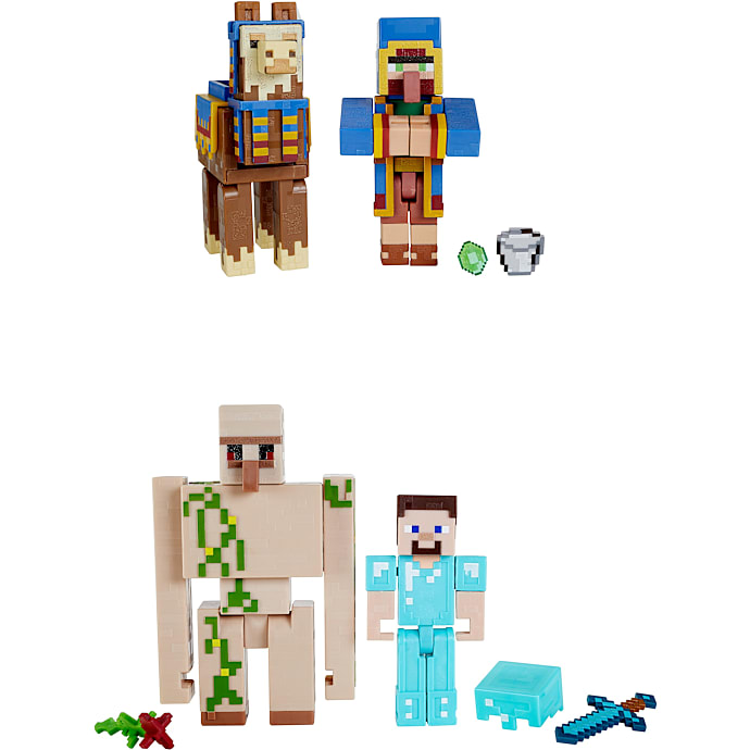 Minecraft 2-pak figurer
