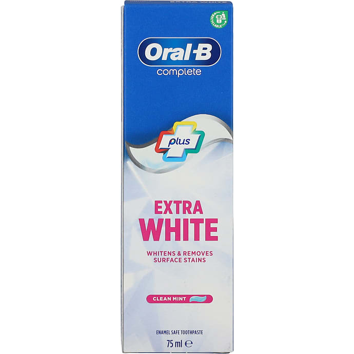 Tandpasta m. blegningseffekt m. mintsmag