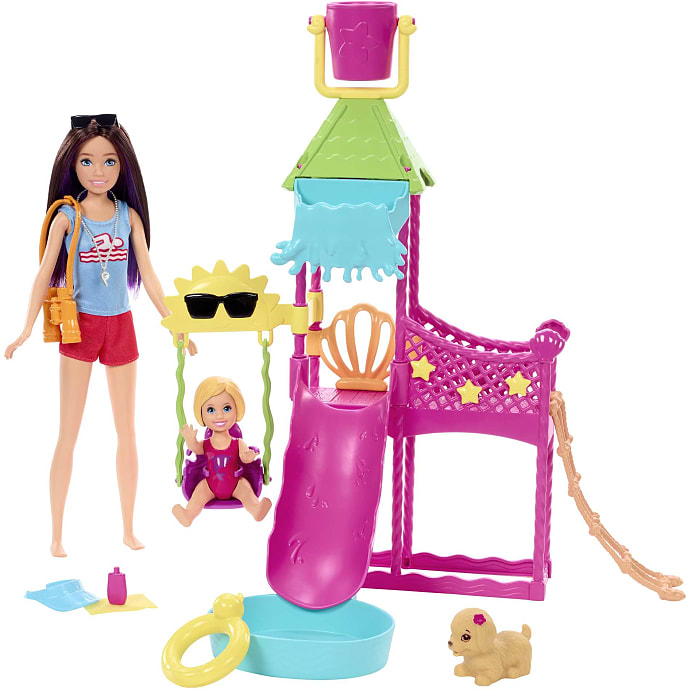 Barbie Skipper First Jobs Vandpark dukkesæt