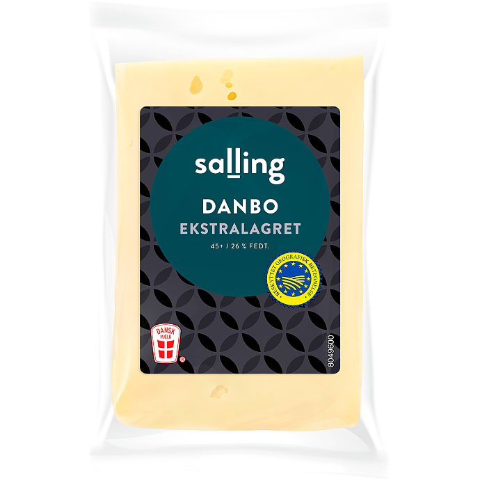 Salling Danbo Skæreost Ekstralagret +45 550 g