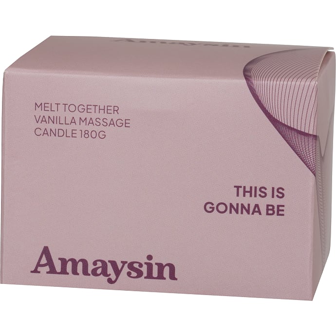 Amaysin vanilje massagelys 180 g