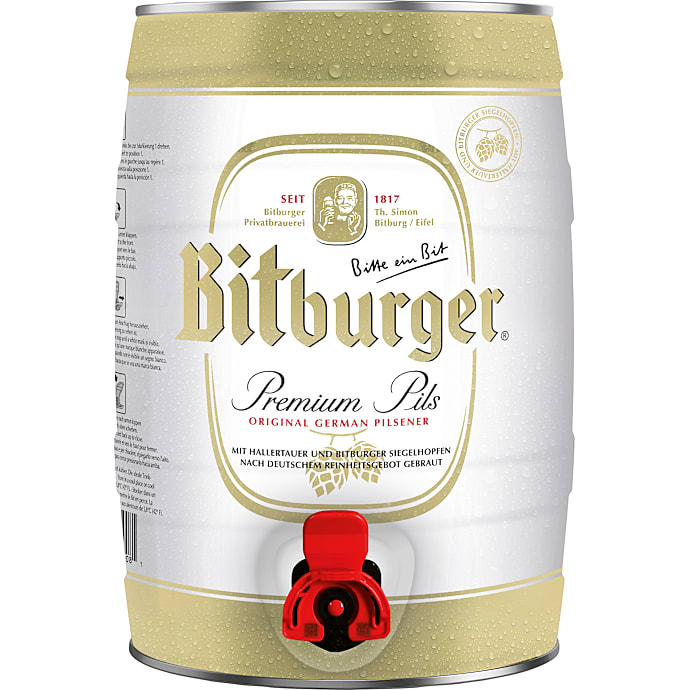 Bitburger Premium pils 5 liter