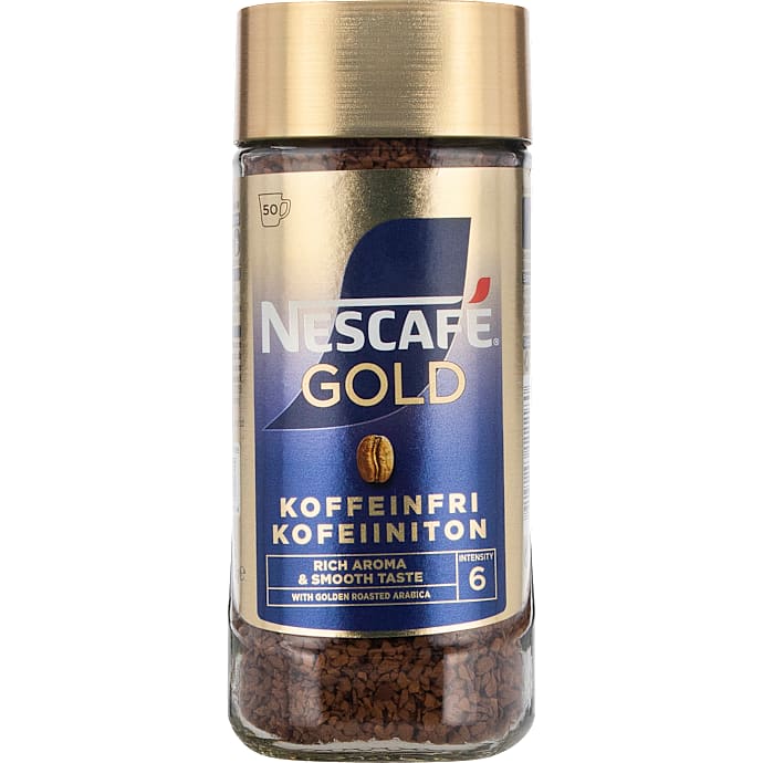 Koffeinfri instant kaffe