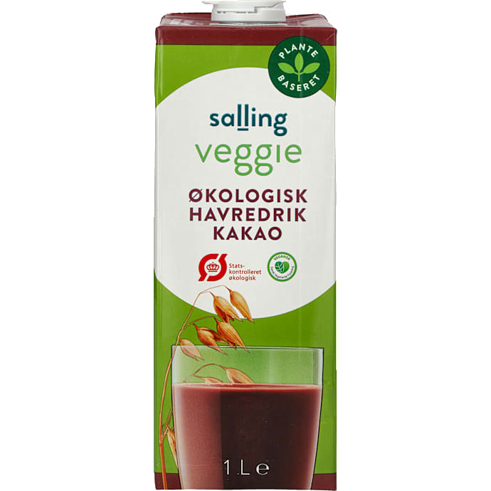 Salling Veggie Havredrik med kakaosmag øko 1 L