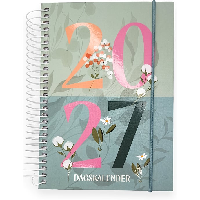 Spiralkalender 2027 - blomst