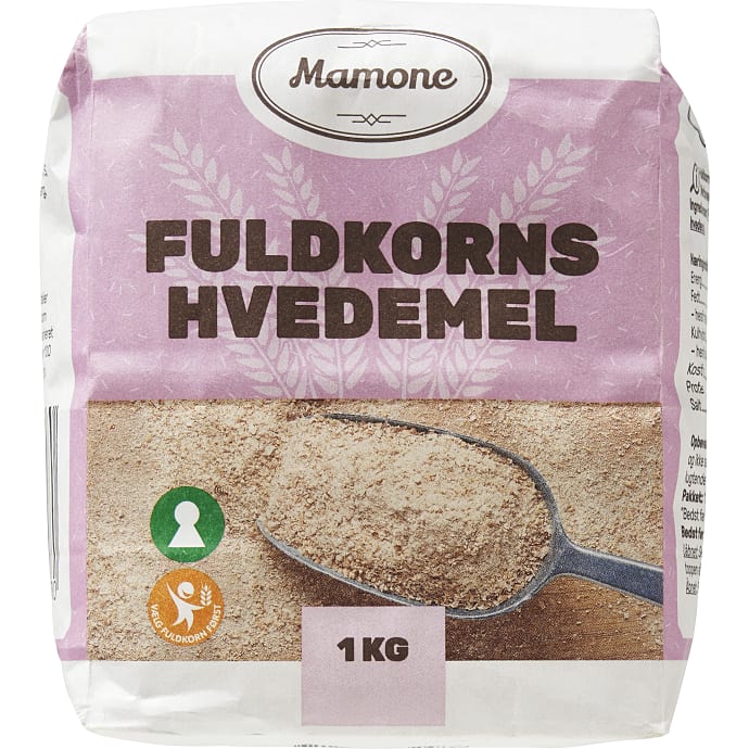 Mamone Fuldkornshvedemel