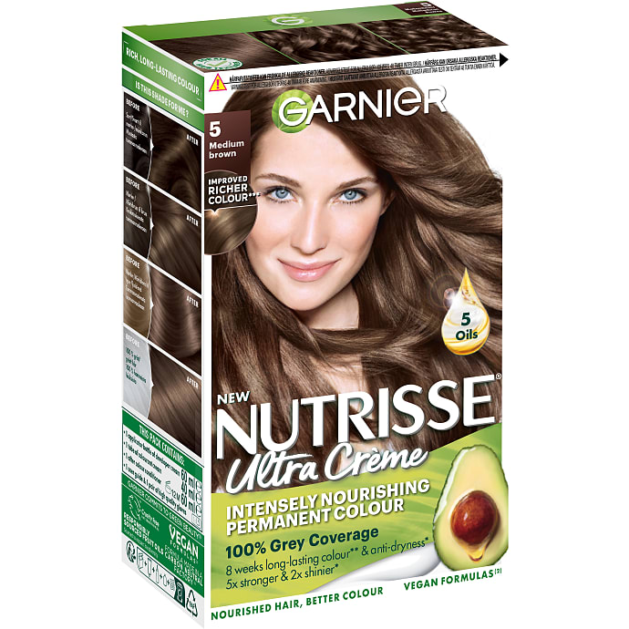 Garnier Permanent hårfarve 5.0 Lysebrun