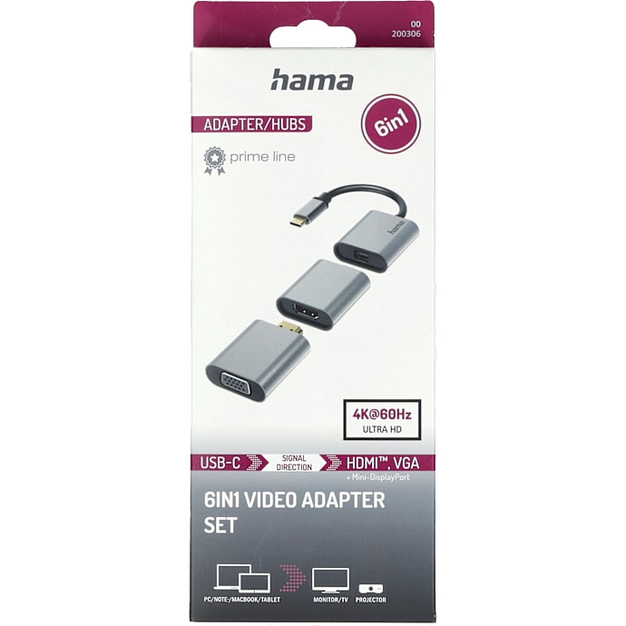 HAMA Adaptersæt 6-i-1