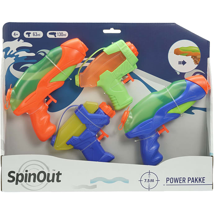 SpinOut vandpistoler