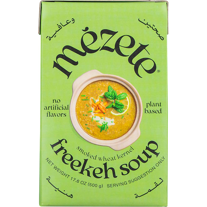 Suppe m. røgede hvedekerner, løg og krydderier