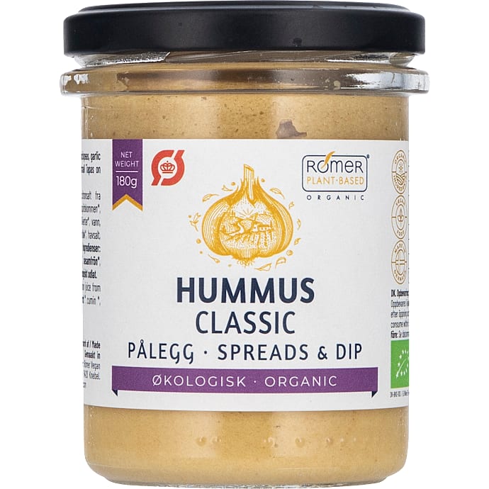 Rømer Plant Based Hummus Øko