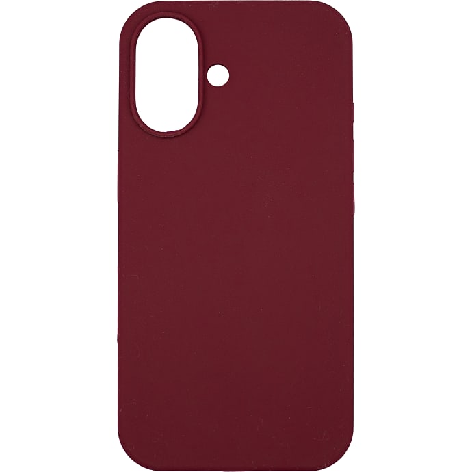 Leki iPhone 17 Cover Silicone Burgundy