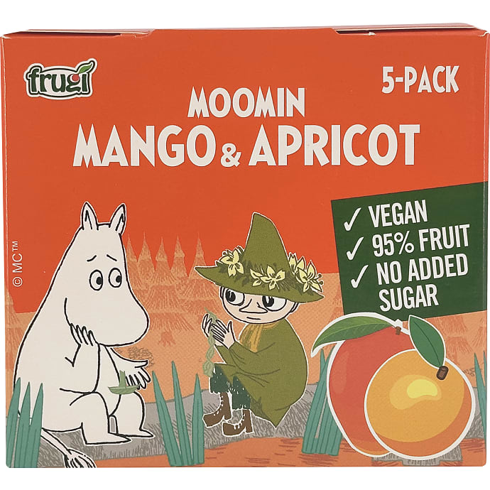 Frugtsnacks m. abrikos og mango