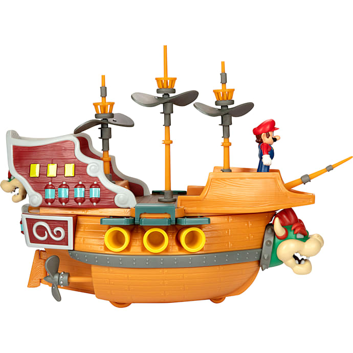 Jakks Pacific Super Mario Deluxe Bowser luftskib legesæt
