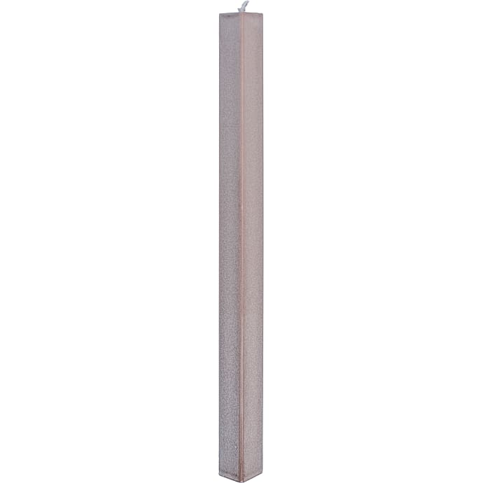 Firkantet Stagelys 2,2x24 cm Brun