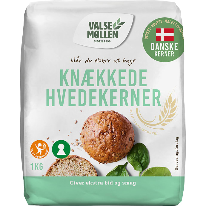 Valsemøllen Knækkede hvedekerner