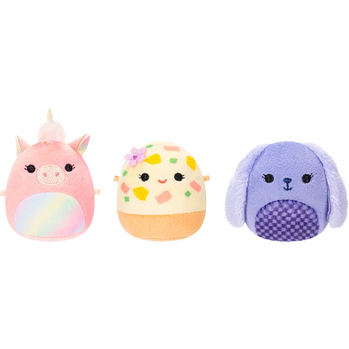 Micromallows Bamse 6 cm 3-pak Assorteret