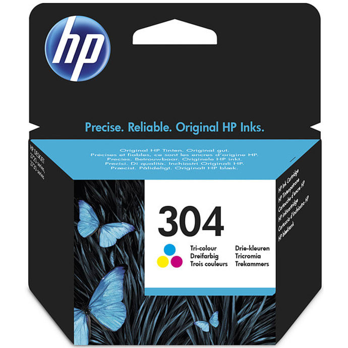 HP 304 Tri-Color Ink Cartridge
