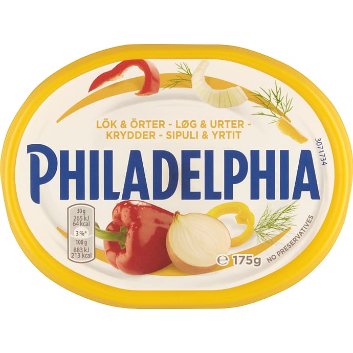 Smøreost m. løg og krydderurter 19% fedt