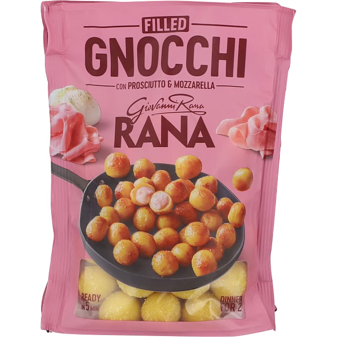 RANA Gnocchi med Skinke og Mozzarella