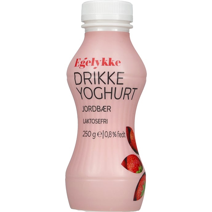 Egelykke Drikkeyoghurt jordbær