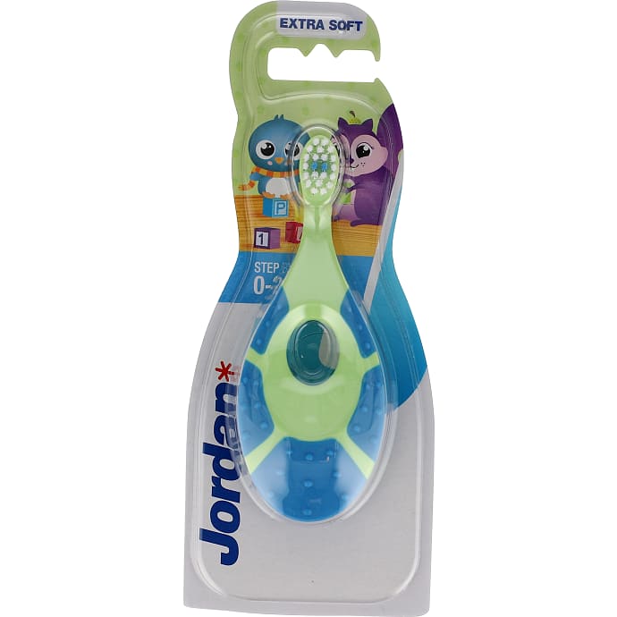 Jordan Børnetandbørste 0-2 År 1 stk