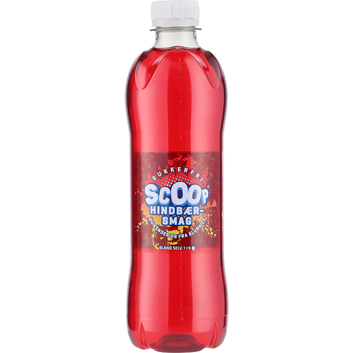 Scoop Hindbær Light 500 ml