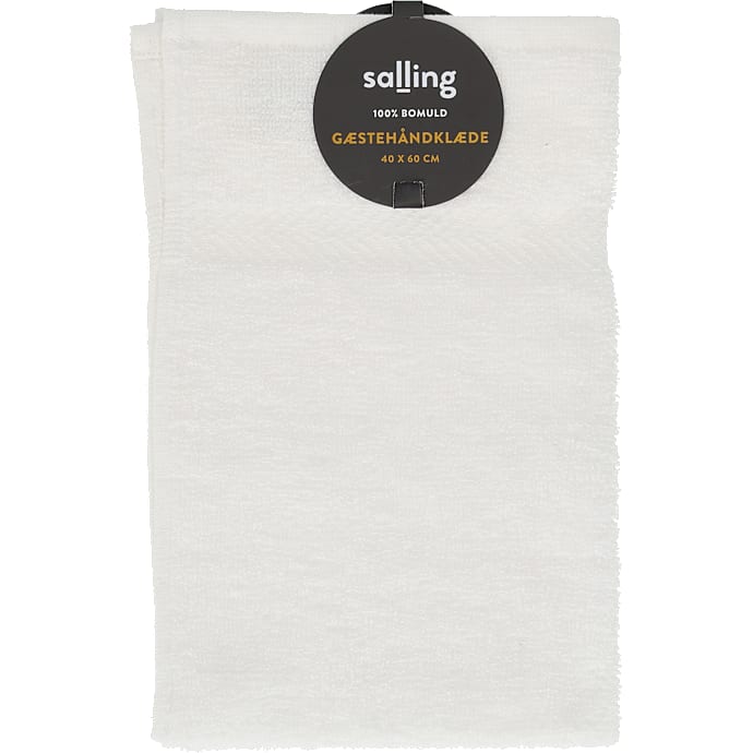Salling håndklæde 40x60 cm - hvid
