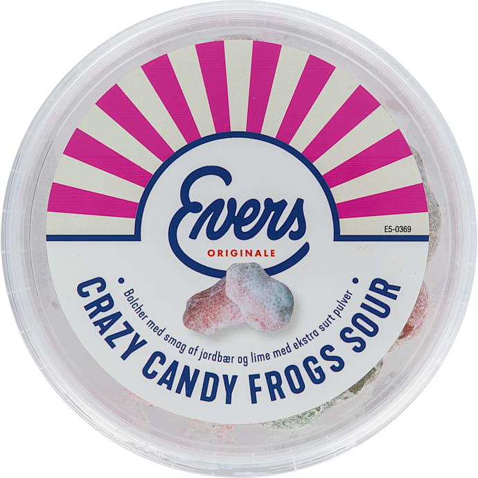 Crazy Candy Frogs Sour