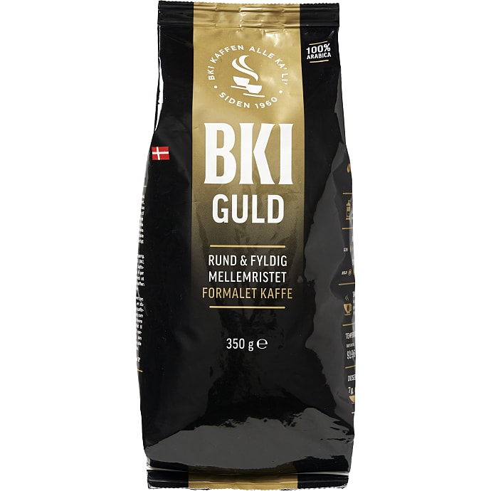 Guld formalet kaffe