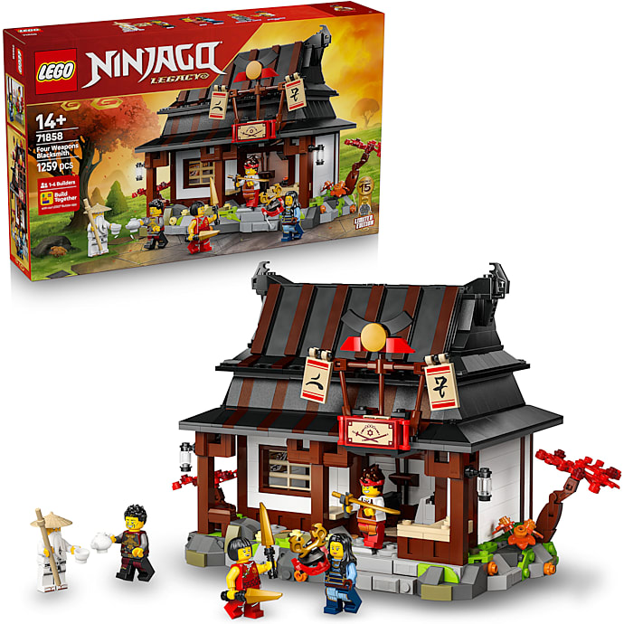 LEGO Ninjago De Fire Våben-smedjen 71858
