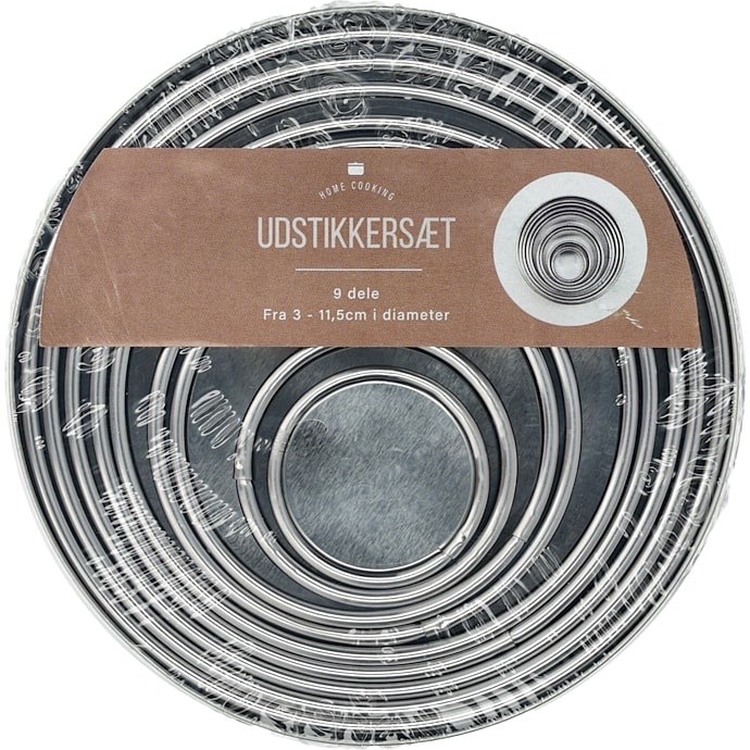 Udstikkersæt 9-pak