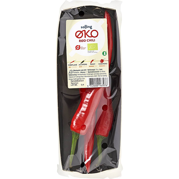 Salling ØKO Rød Chili Økologisk