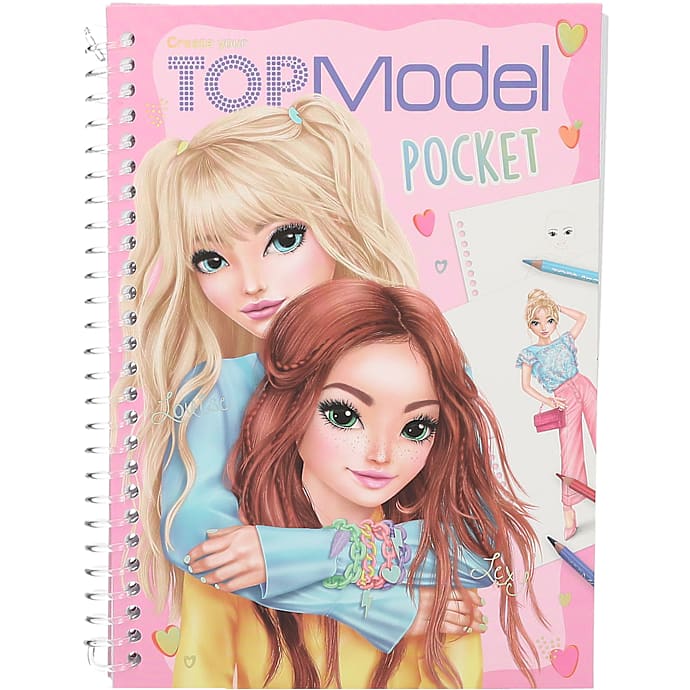 Depesche Topmodel Lommemalebog