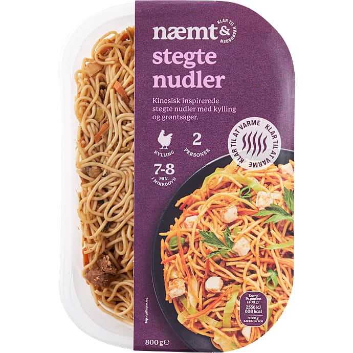 Næmt Kinesisk inspirerede stegte nudler 800 g