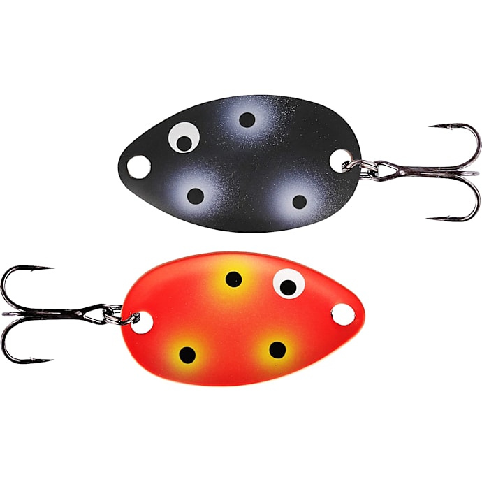 Kinetic Fidusen 3,2 cm 2,8 g mikroagn - sort/orange