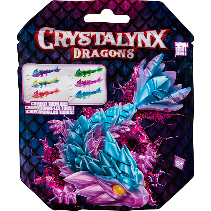 CrystaLynx nøglering - flere varianter - assorteret