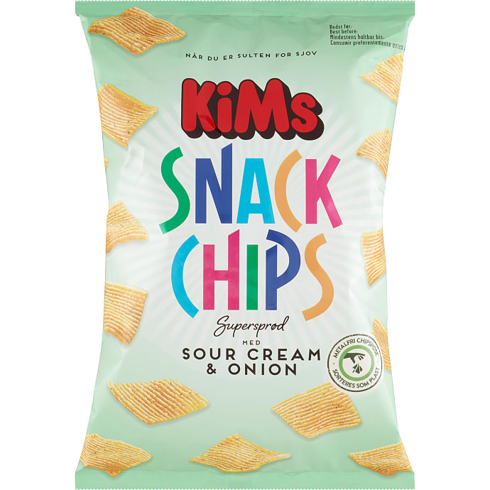 KiMs snack chips sc&o 160 g