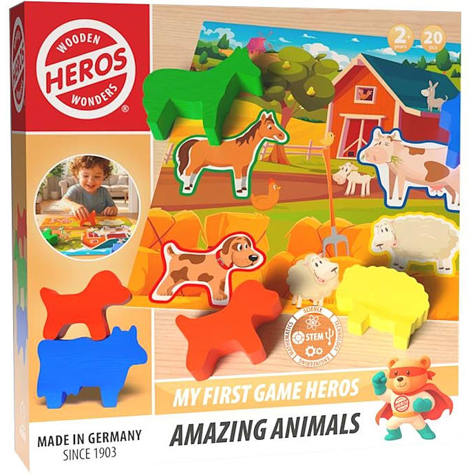 Heros Mit Første Spil fantastiske dyr brætspil
