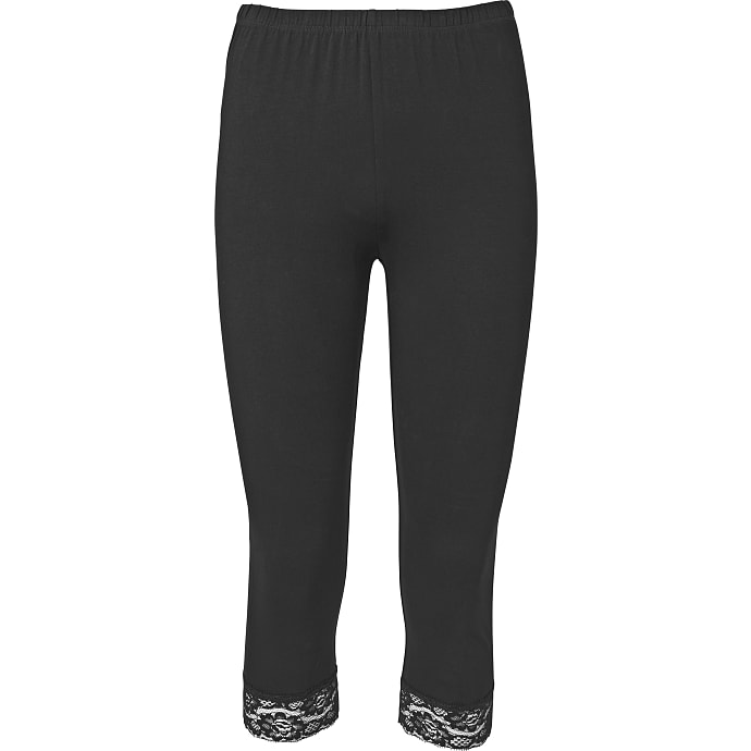 VRS Dame Leggings Capri str. 2XL Sort