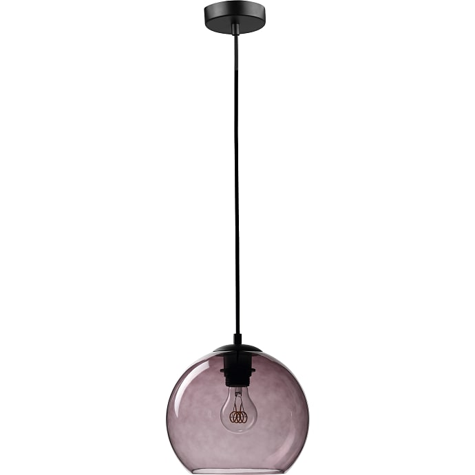 Salling Alfa Glaspendel Purple Smoke