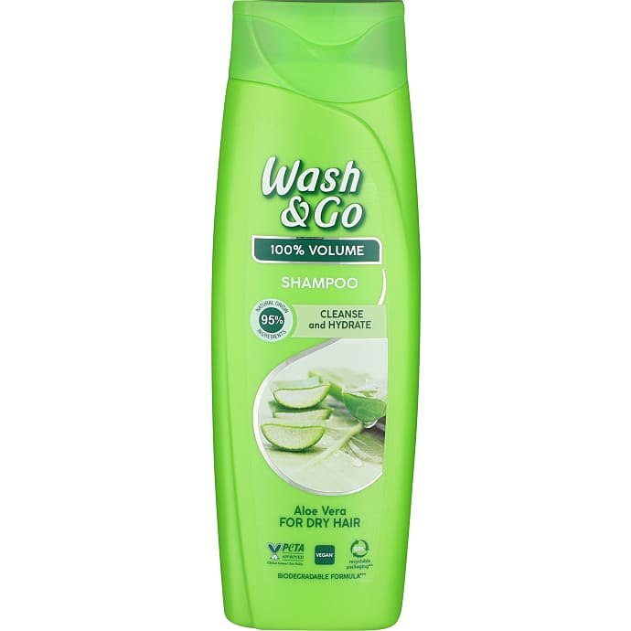 Wash&Go Shampoo m. Aloe Vera