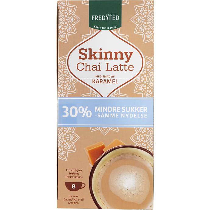 Fredsted Chai Latte Karamel sukkerreduceret 8 stk